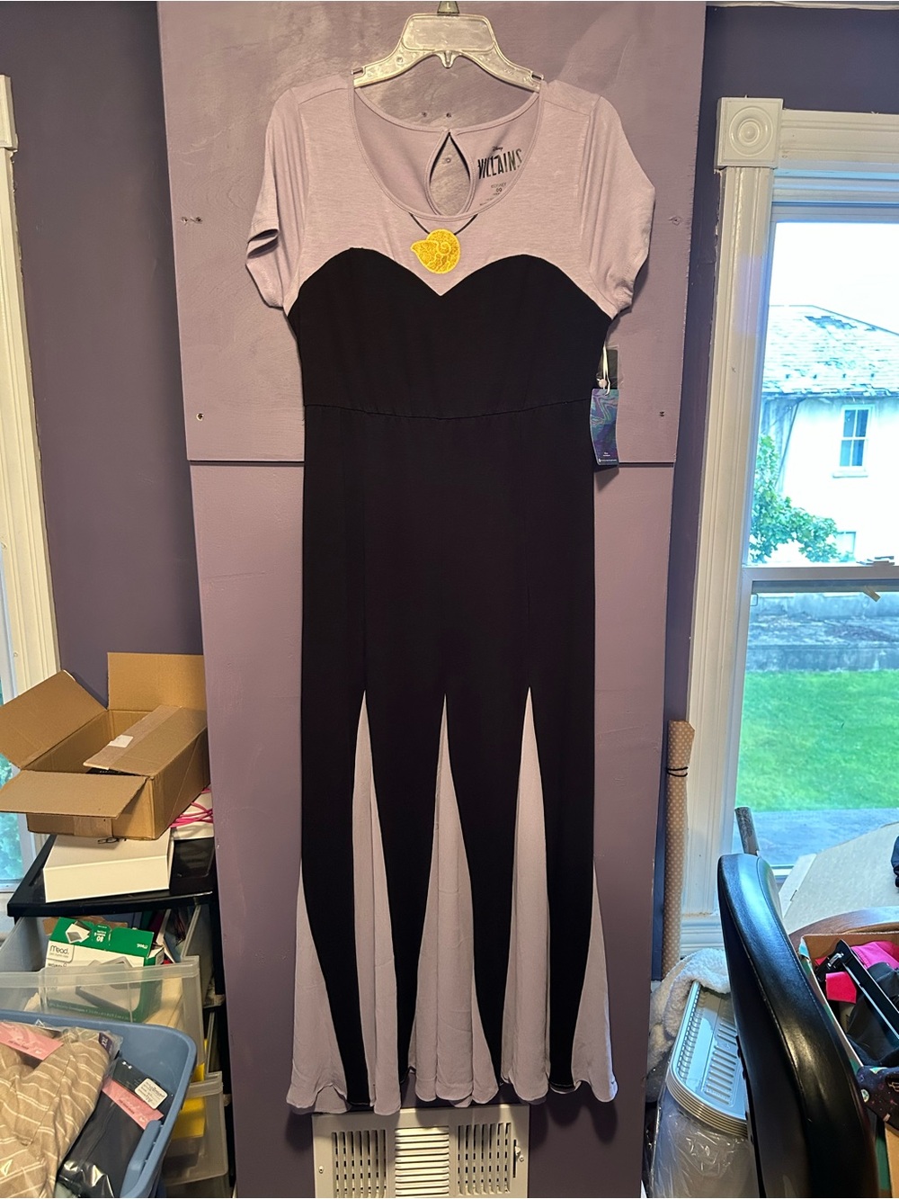 Torrid Disney Villains ursala maxi dress Size 00/ -M/ L new